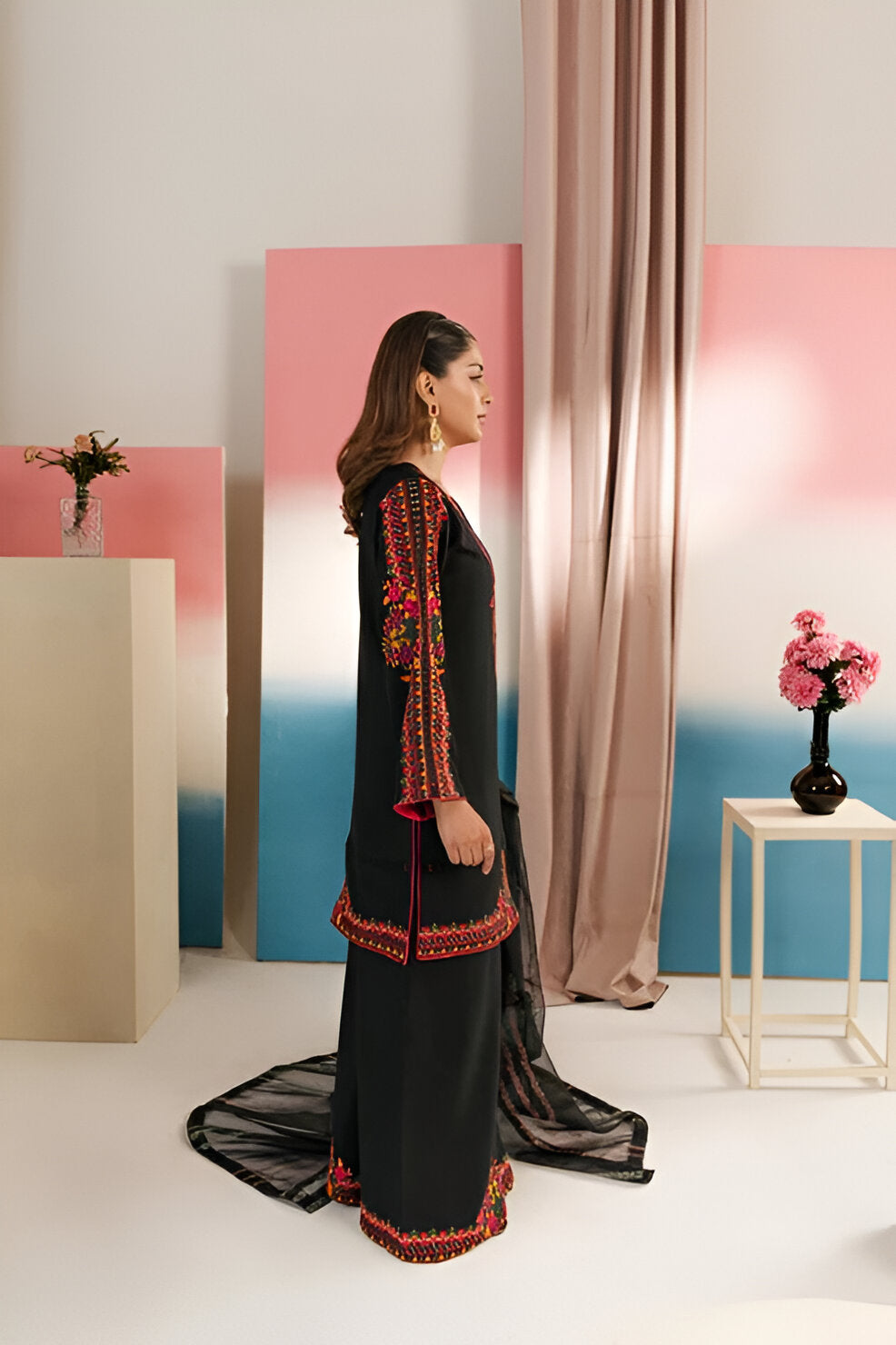 Midnight Blossom 2 PC Suit