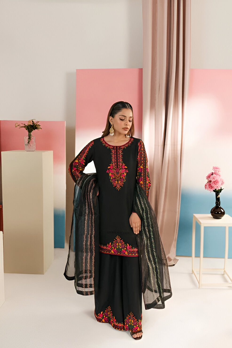 Midnight Blossom 2 PC Suit