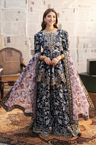 Noir Floréal Royal 2 PC Suit